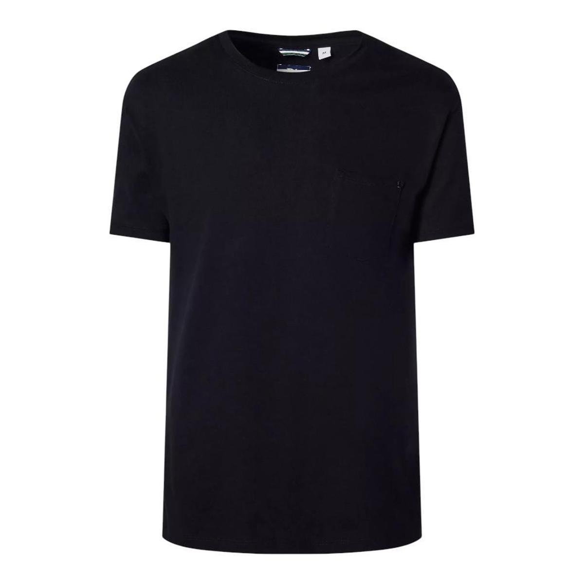 Camiseta Reserva Regular Com Bolso Rugby Masculino Preto