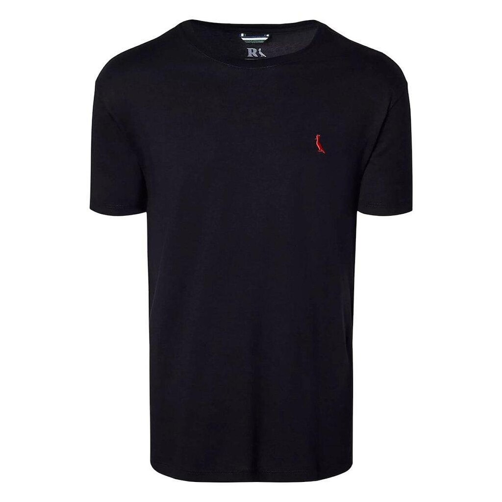 Camiseta Reserva Regular Pica Pau Masculino Algodão Preto