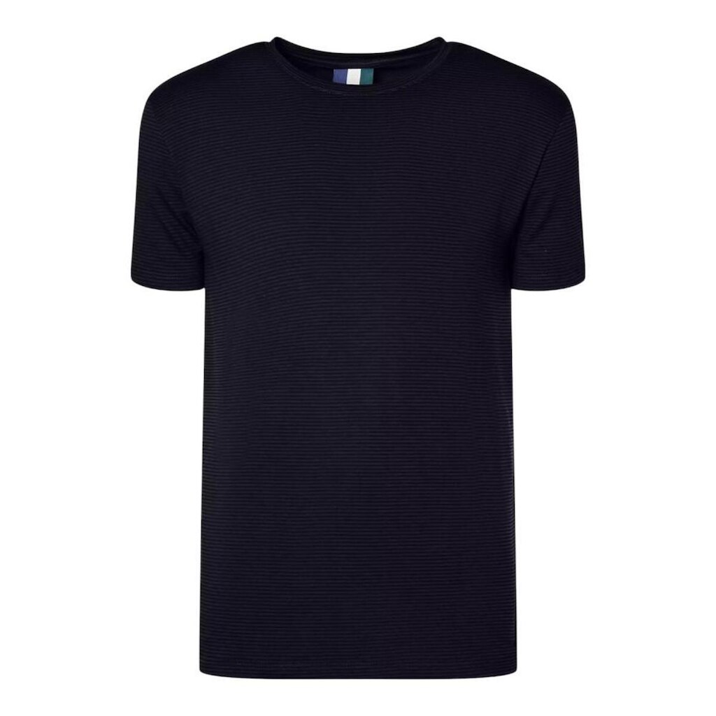 Camiseta Reserva Slim Listra Modal Masculino Preto