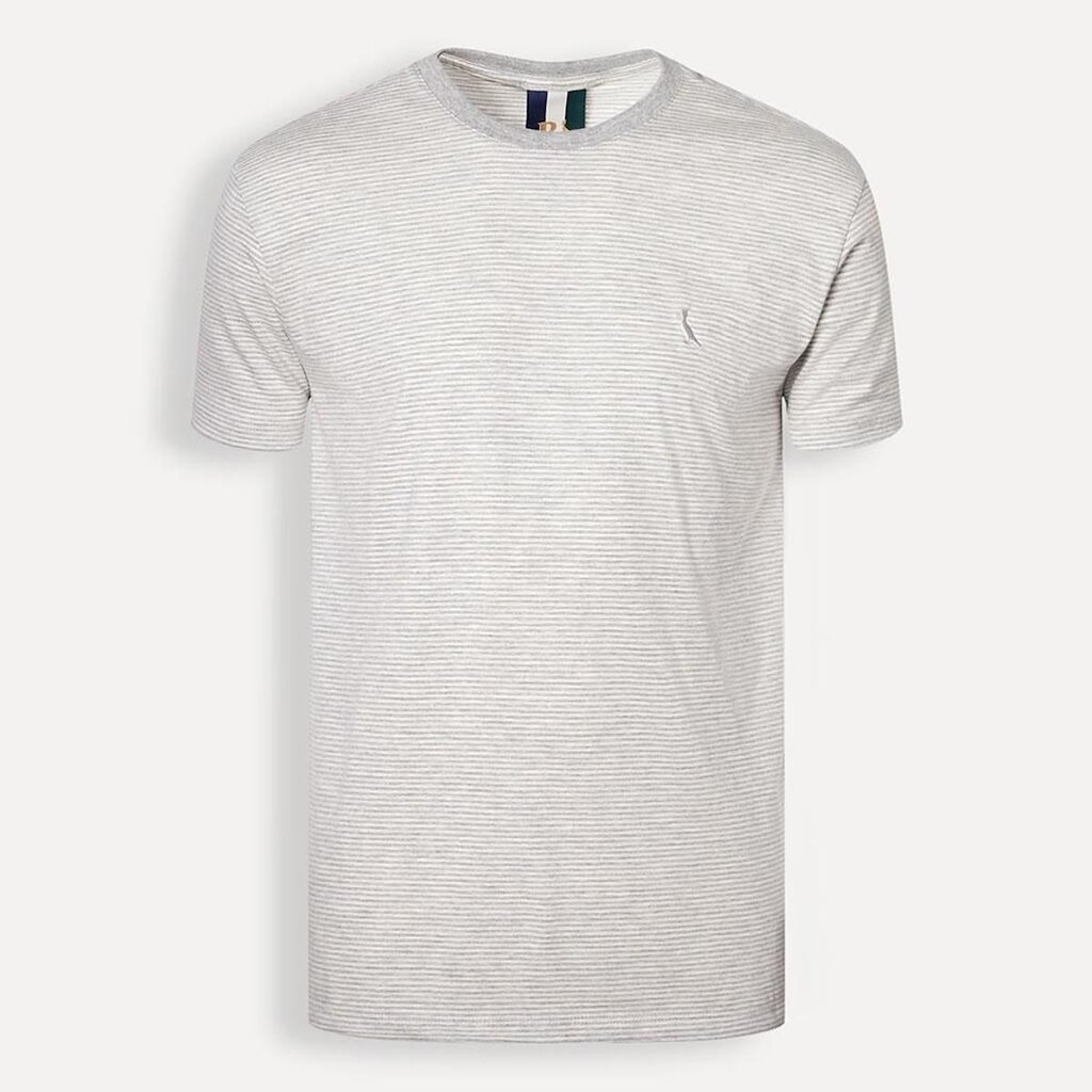 Camiseta Reserva Slim Listras Masculina Mescla