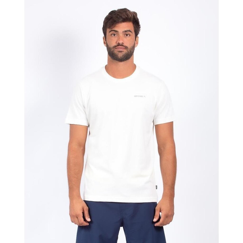 CAMISETA RIP CURL BRAND LOGO TEE - BONE - GG