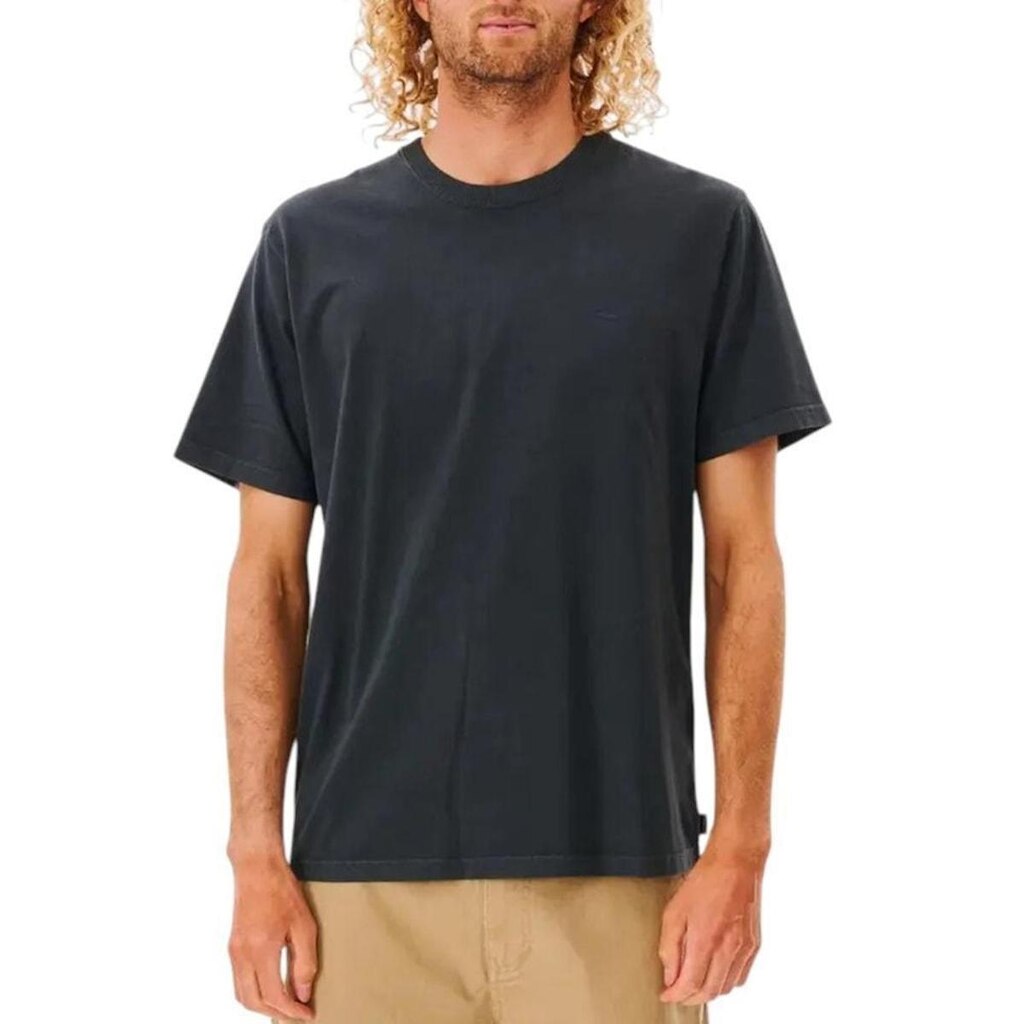 Camiseta Rip Curl Classic Surf Flame Washed Black