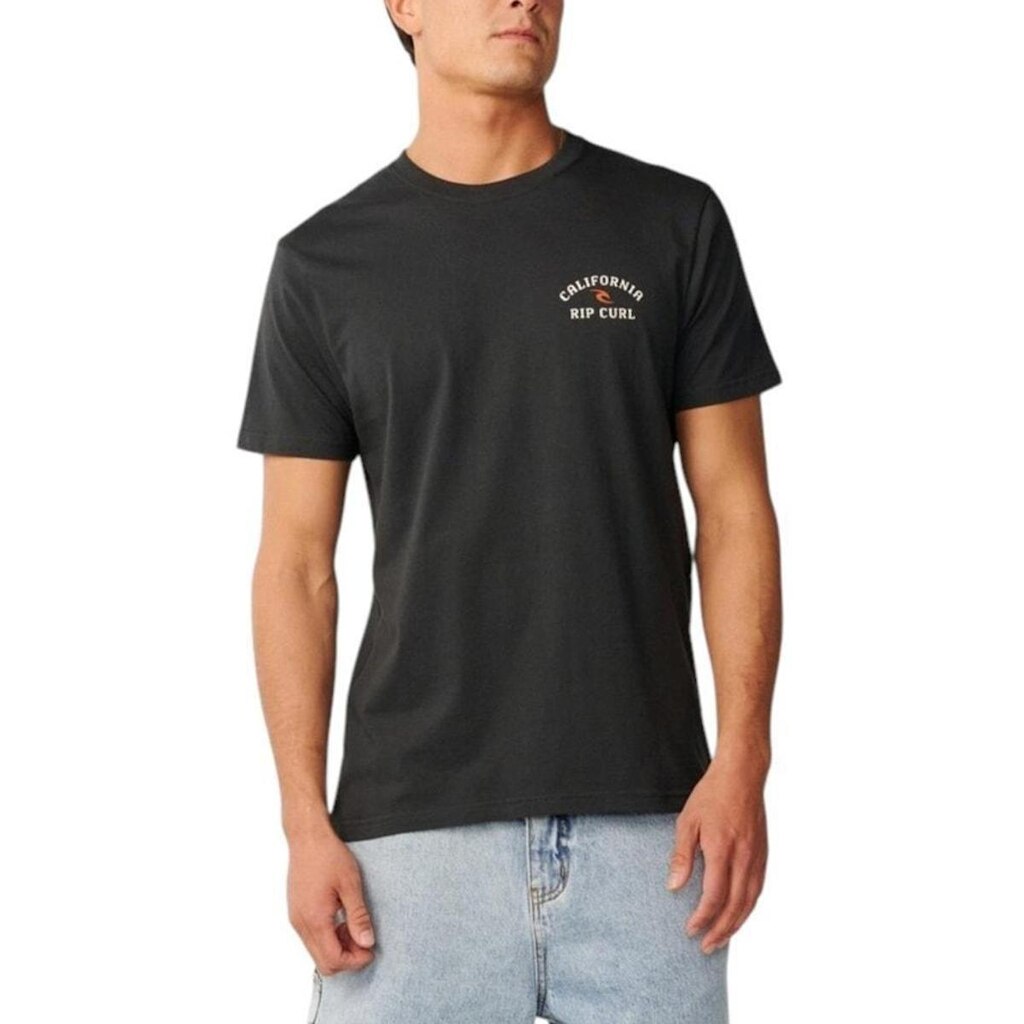 Camiseta Rip Curl Desti Animals Preta