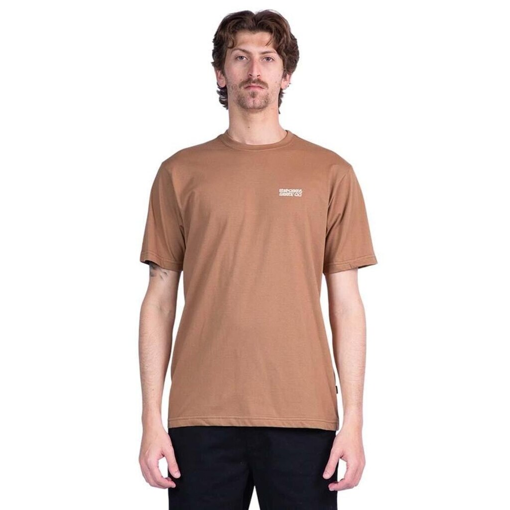 Camiseta Rip Curl Easy Mocha Masculino