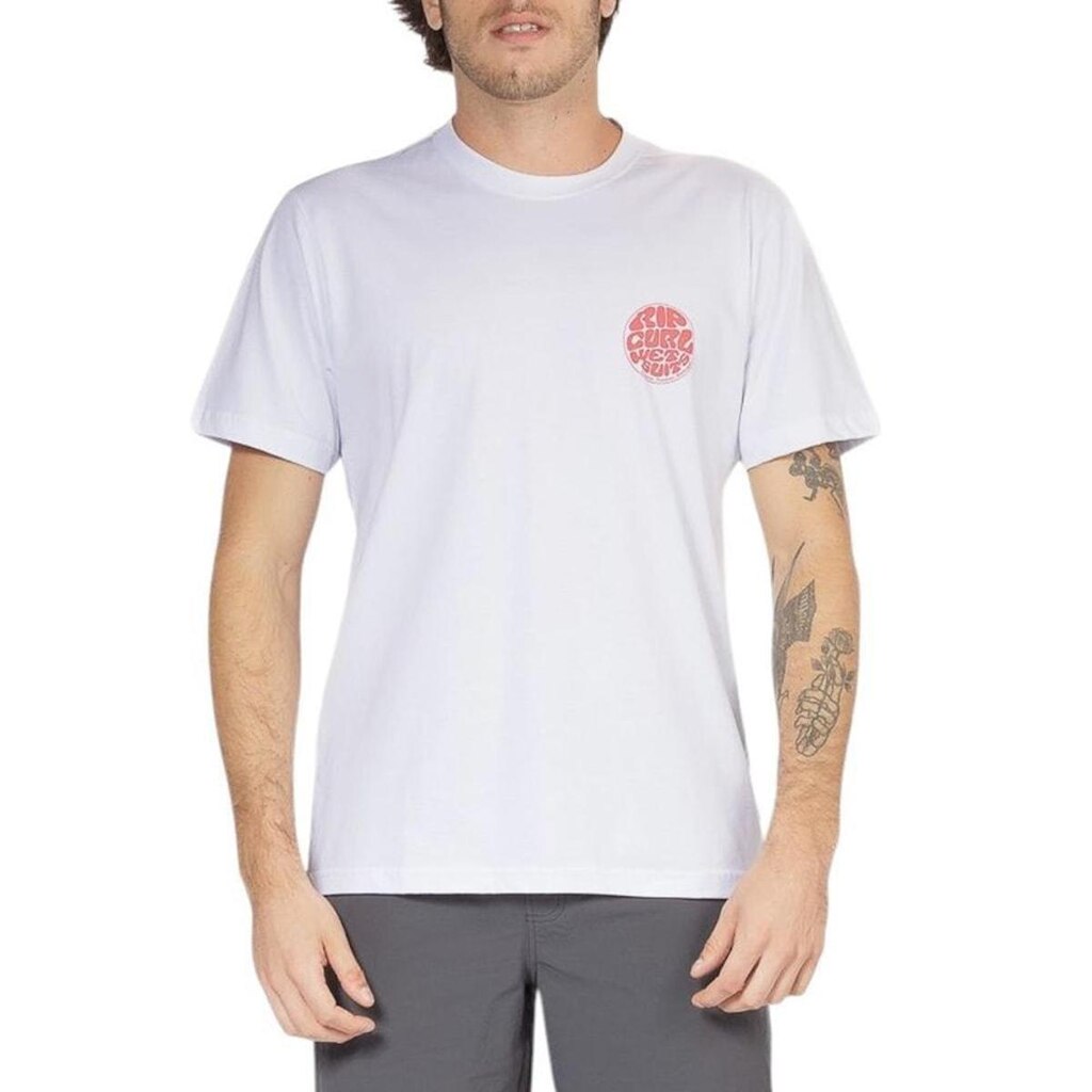Camiseta Rip Curl Front Wettie Branca