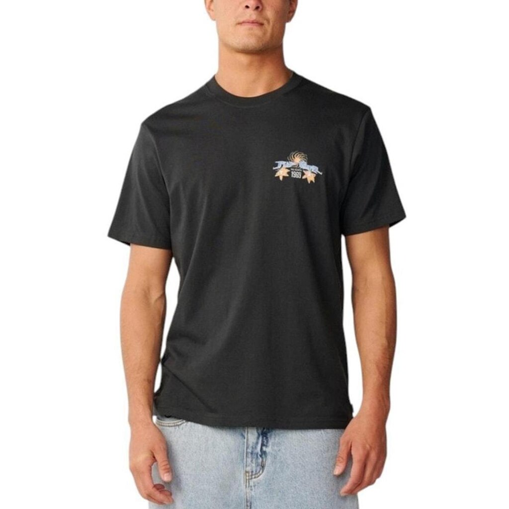 Camiseta Rip Curl Hazed e Tubed Preta
