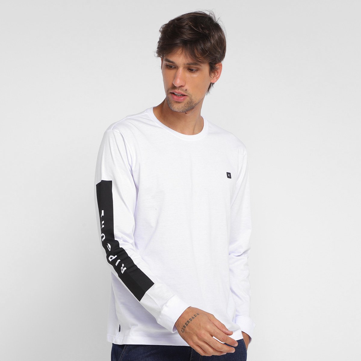 camisa rip curl manga longa