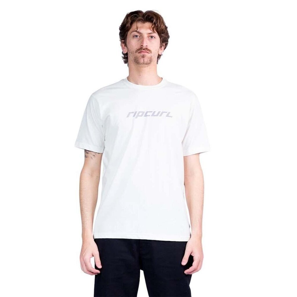 Camiseta Rip Curl Nu Dosed Sphere Off White Masculina