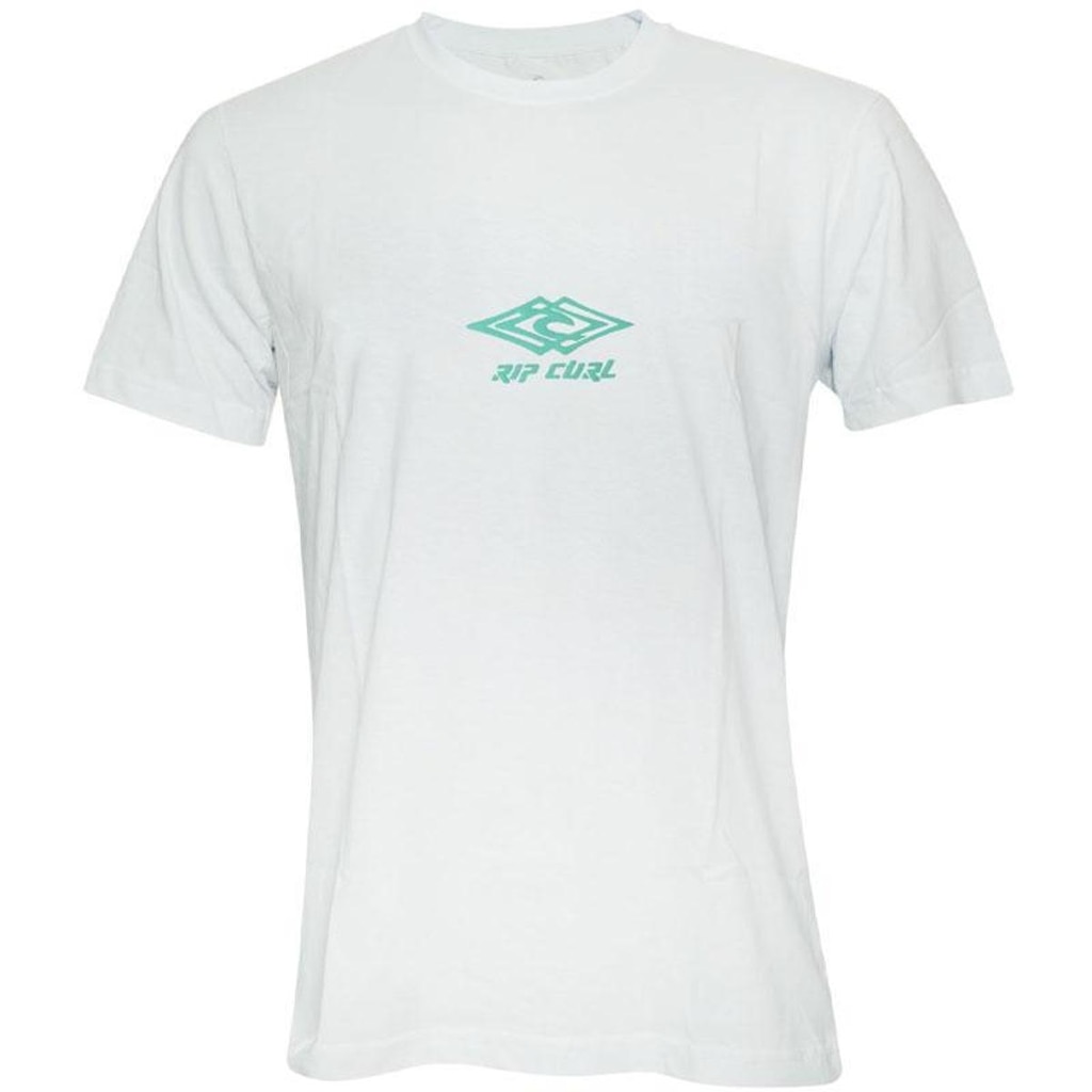 Camiseta Rip Curl Nu Quest Branca Masculina