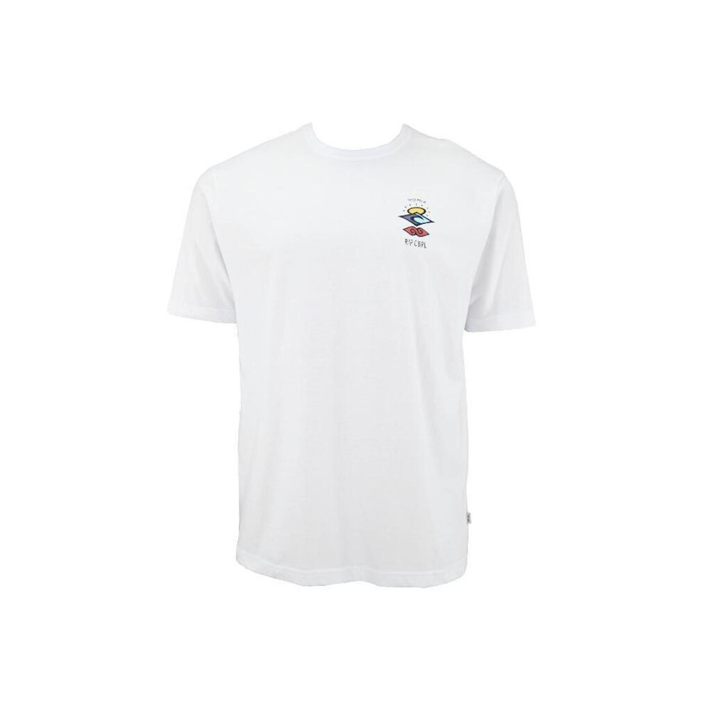 Camiseta Rip Curl Search Essential Tee Branca - Masculino