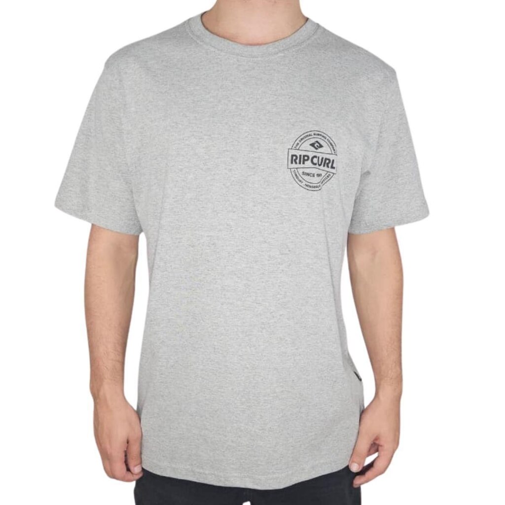 Camiseta Rip Curl Staple Grey Marle