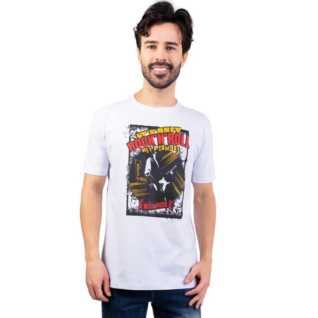 Camiseta Rock N Roll Wess Clothing