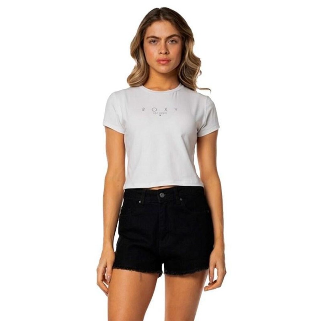 Camiseta Roxy Ocean Heart White