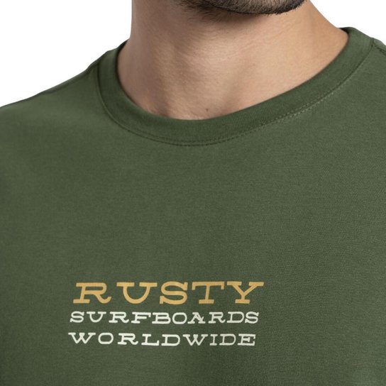 Camiseta Rusty Silk MC Bond Masculina
