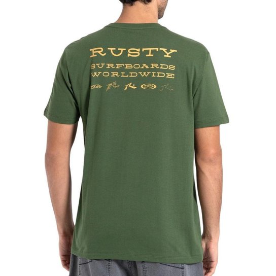 Camiseta Rusty Silk MC Bond Masculina
