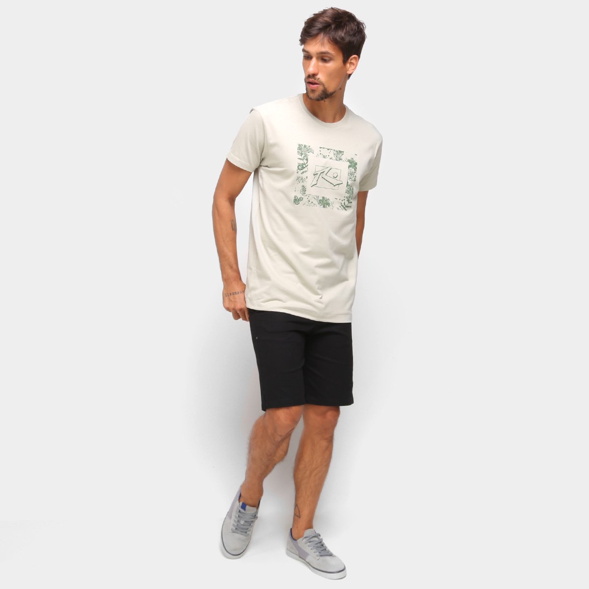 Camiseta Rusty Spray Bloom Masculina - 3