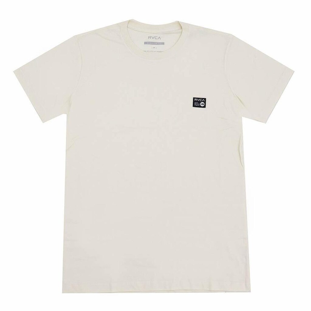 Camiseta RVCA ANP Label - Creme (Off White)