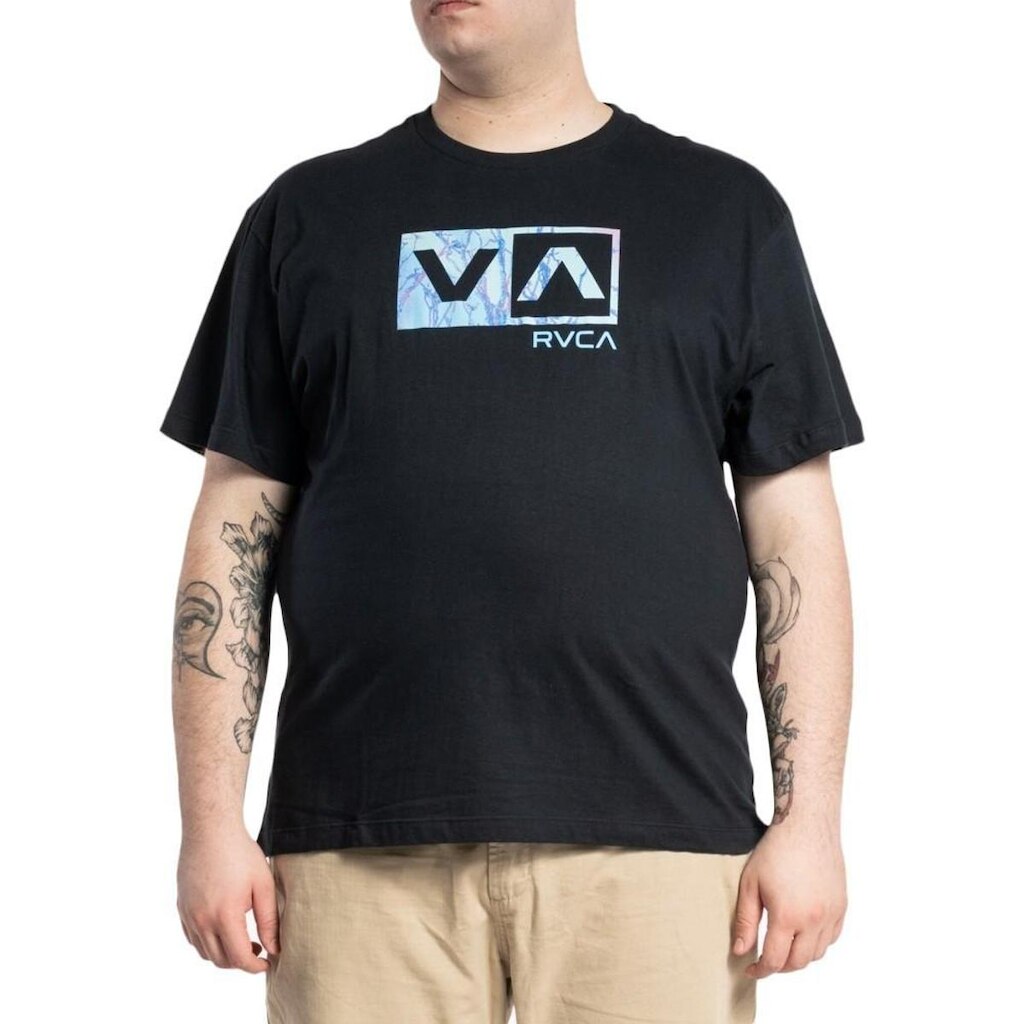 Camiseta RVCA Balance Box Plus Size WT23 Masculina