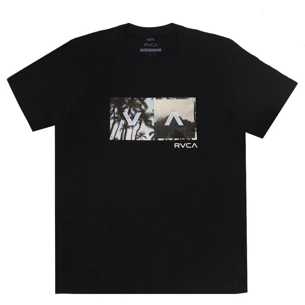 Camiseta RVCA Balance Box - Preto
