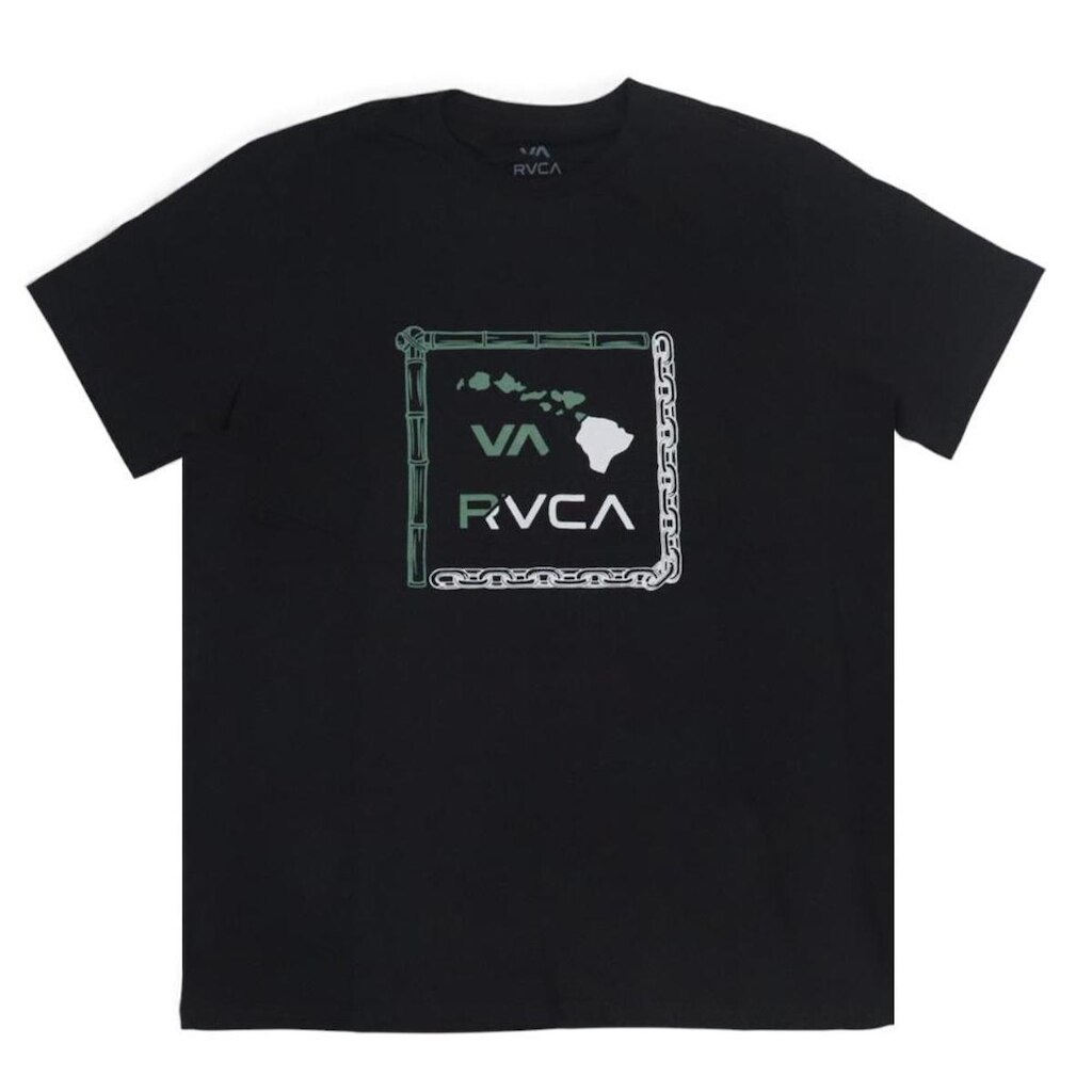 Camiseta RVCA Bamboo Chain - Preto