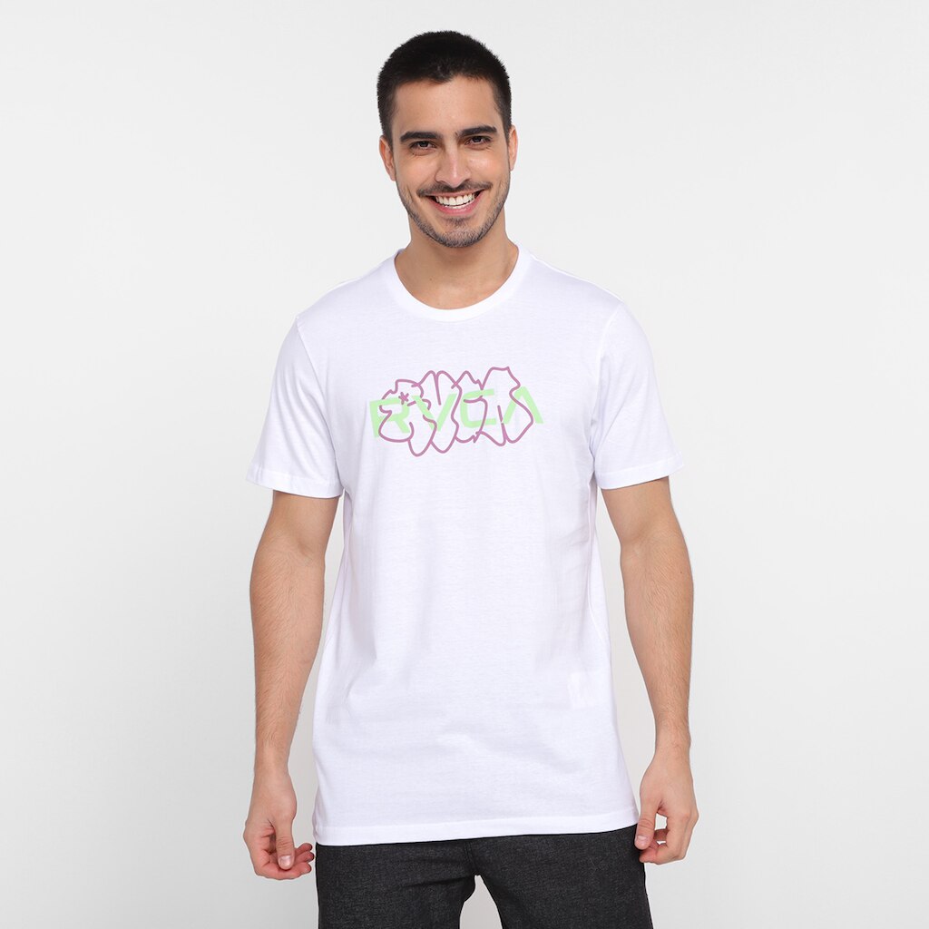 Camiseta RVCA Big T Up Masculina