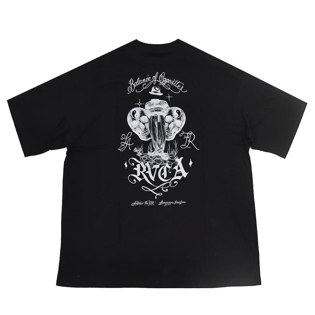 Camiseta RVCA Invisible Men - Preto