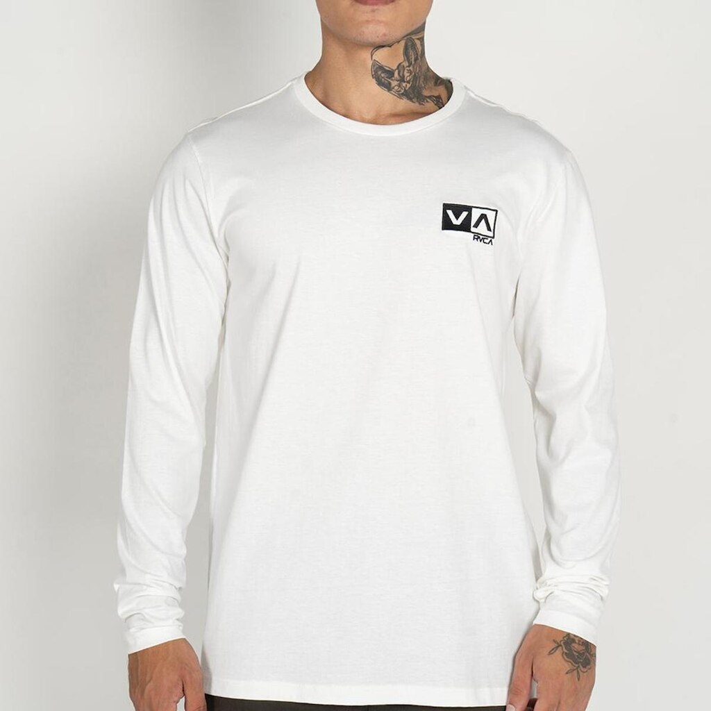 Camiseta RVCA Manga Longa VA RVCA Bem WT25