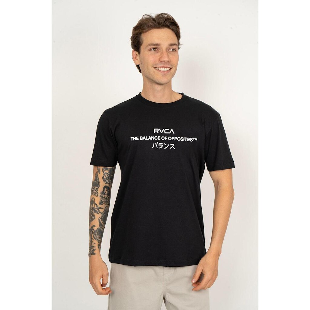 Camiseta RVCA M/C Signal SS Preto-Preto-M