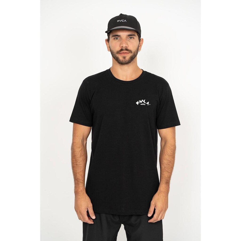 Camiseta RVCA M/C Va Cool Nv Preto-Preto-M