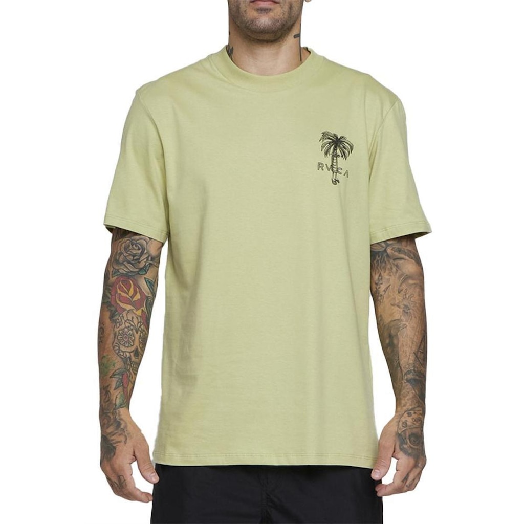 Camiseta RVCA Pommier Palms SM25 Masculina