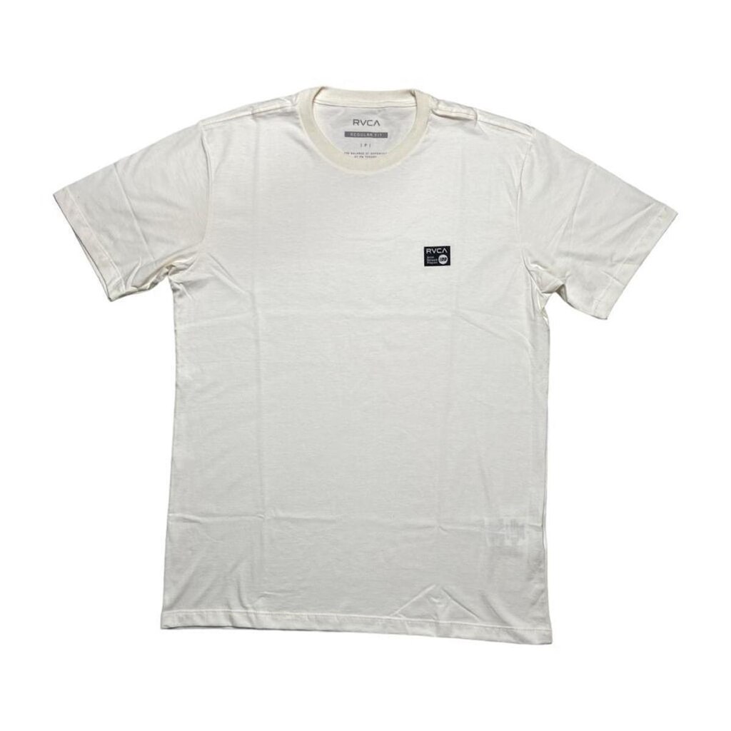 Camiseta RVCA R471A0370 ANP Label - Off White