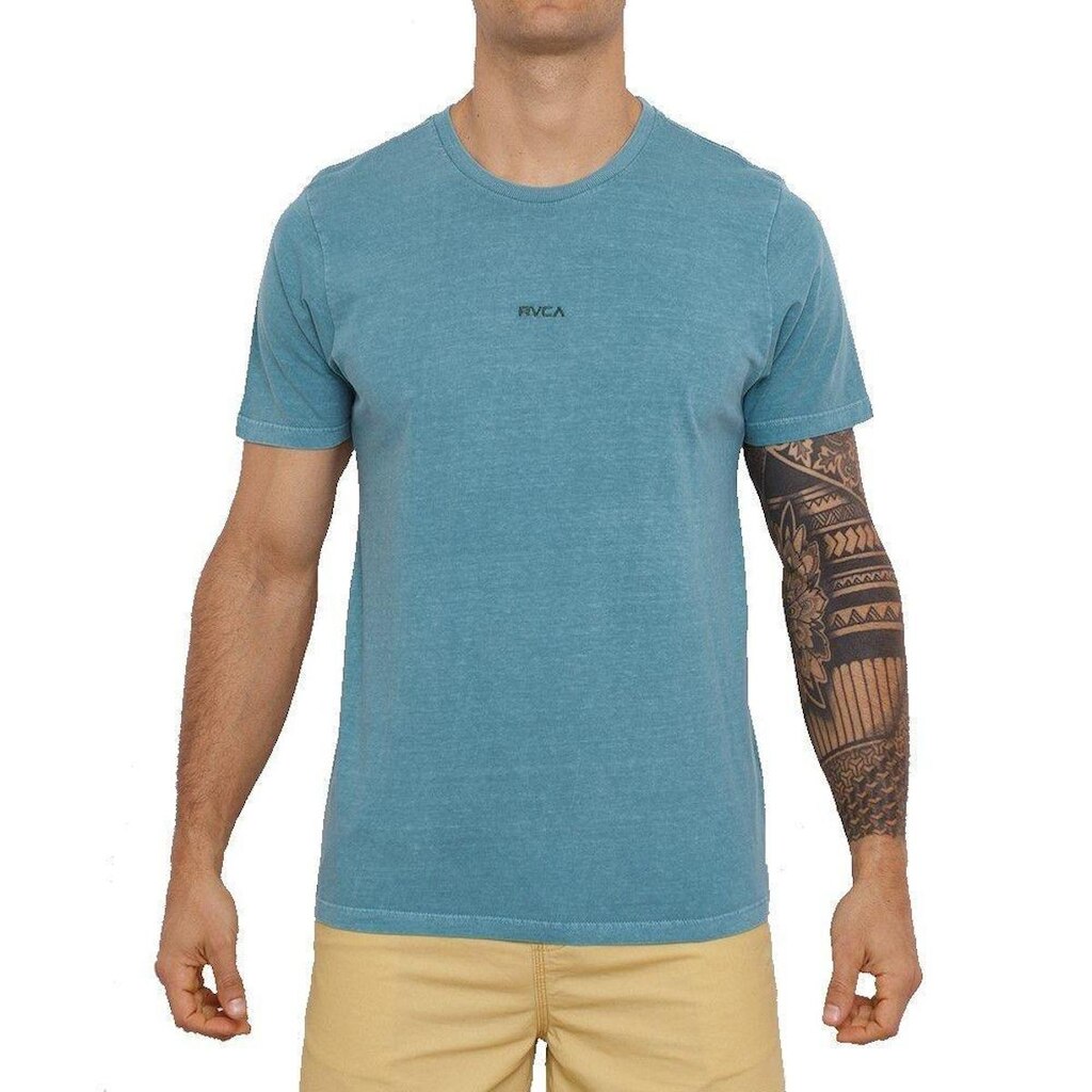Camiseta RVCA Small RVCA Pigment Dye Masculina
