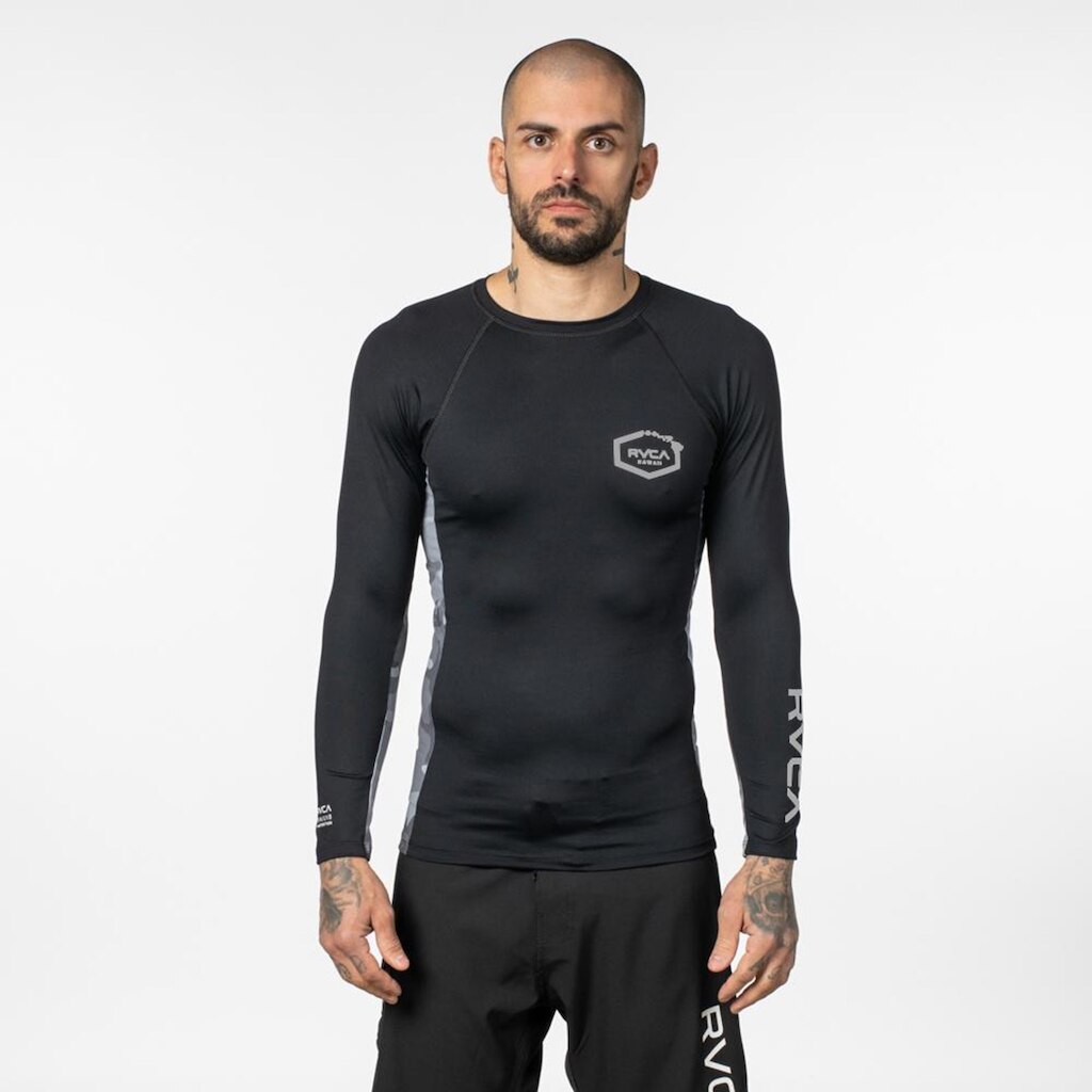 Camiseta Rvca Surf Island Hex Masculina