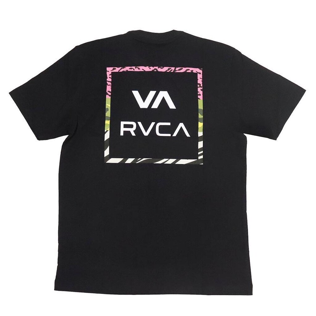 Camiseta RVCA VA All The Way SS - Preto