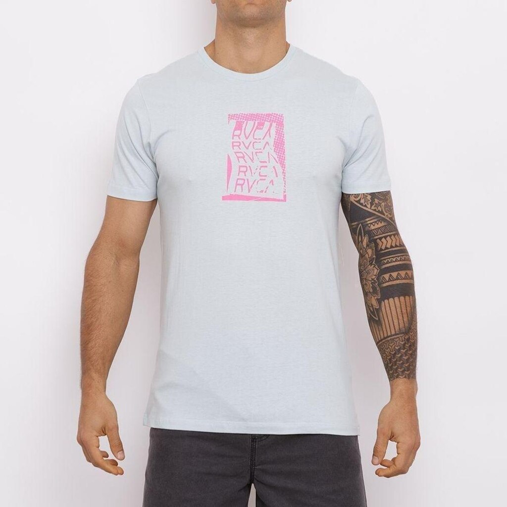 Camiseta RVCA Warpt Masculina