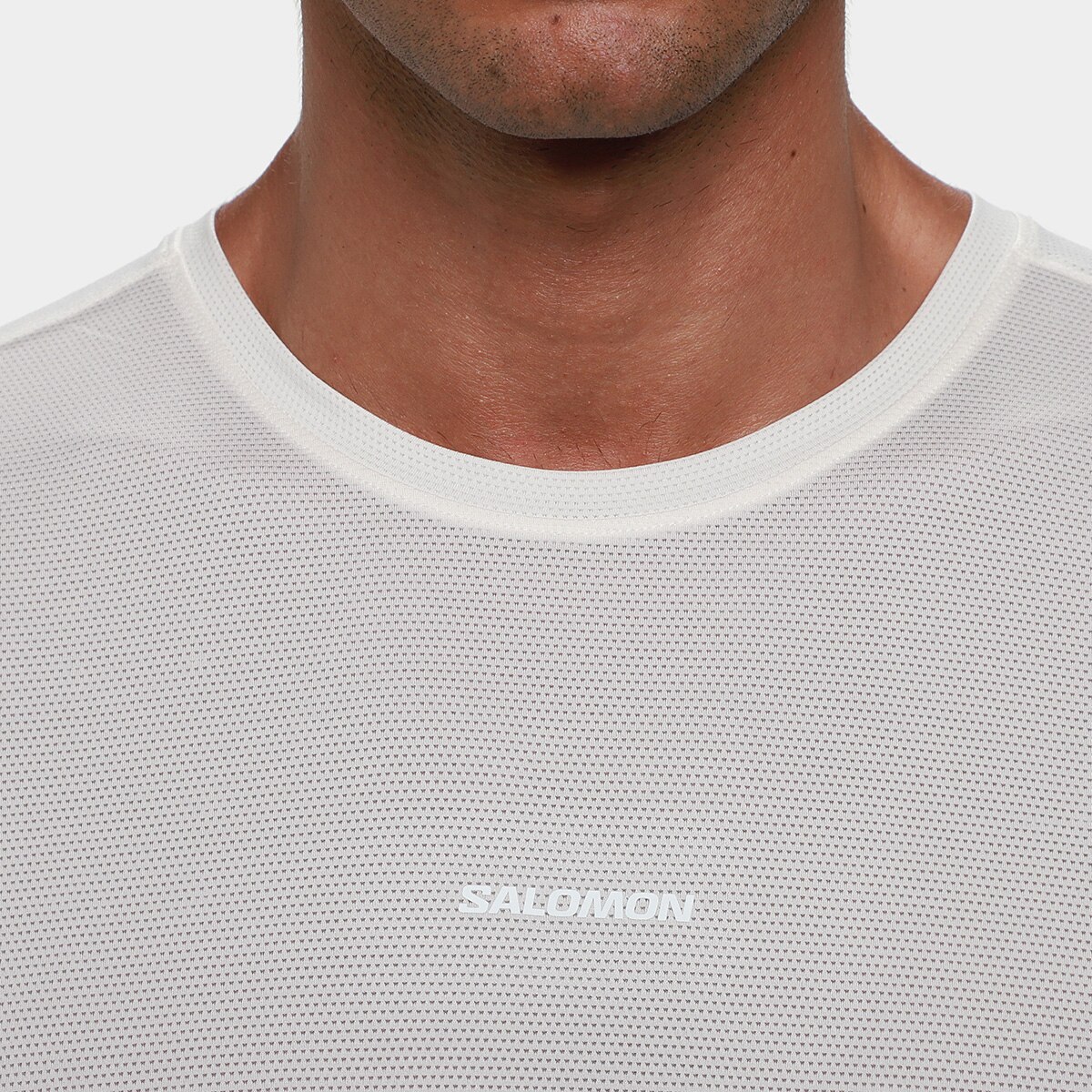 Camiseta Salomon Shkout Core Ss Whisper Masculina - 2