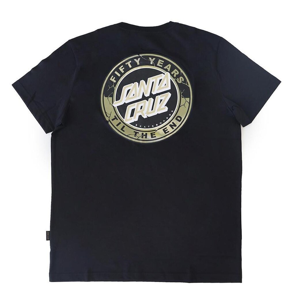Camiseta Santa Cruz 50th TTE Dot  - Preto