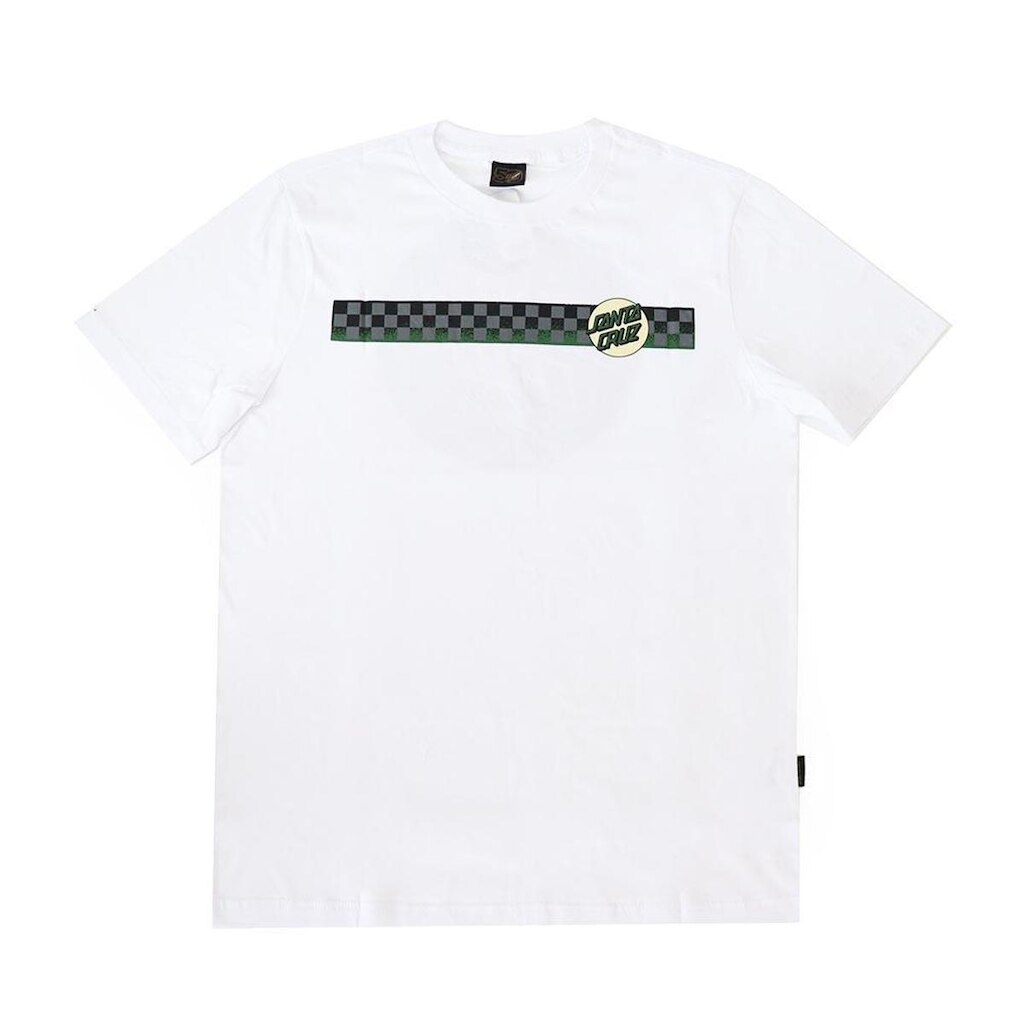 Camiseta Santa Cruz Infinite Ringed Dot - Branco