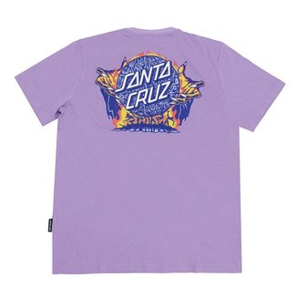 Camiseta Santa Cruz Knox Firepit Dot - Lilás