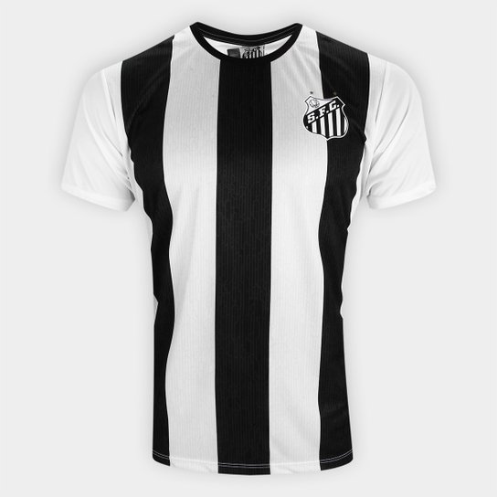 Camiseta Santos Braziline Masculina - Preto+Branco é ruim? Camiseta Santos Braziline Masculina - Preto+Branco é boa?