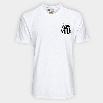 Camiseta Santos Classic Masculina - Masculino