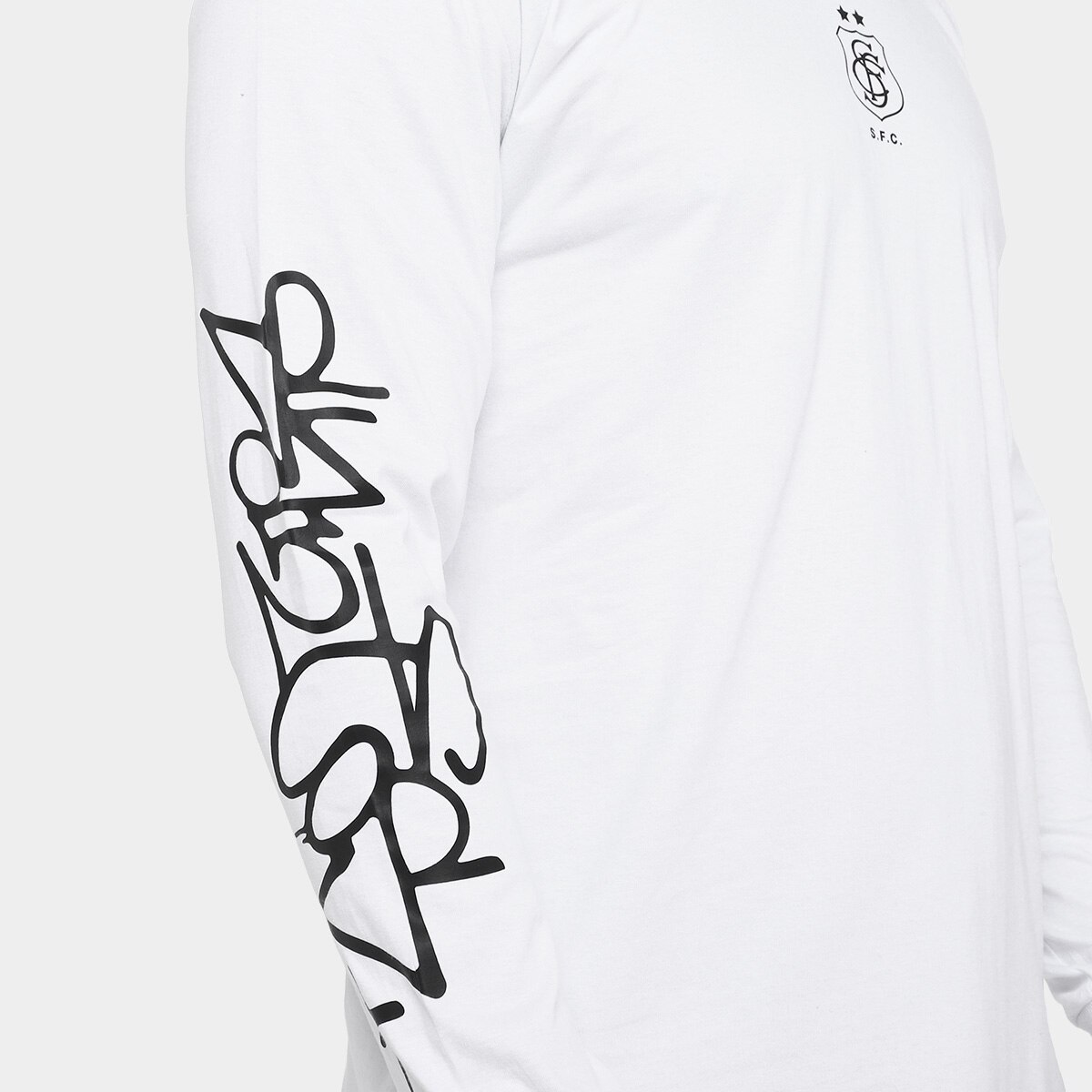 Camiseta Santos Eterno Campeão Manga Longa  Masculina - 2