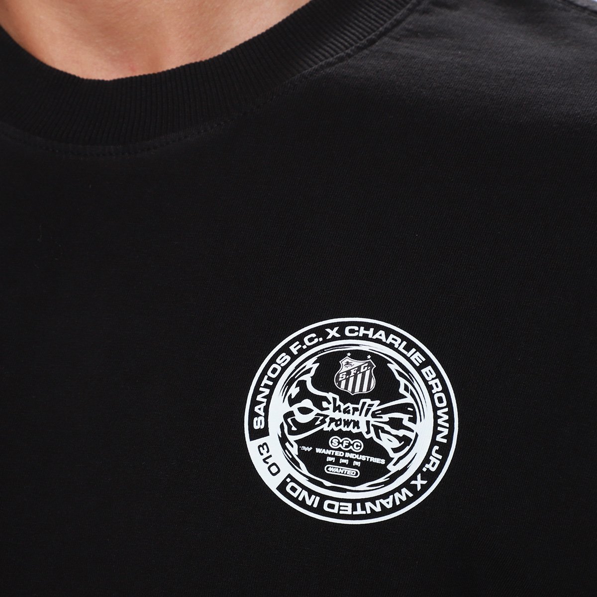 Camiseta Santos Oversized 013 Masculina - 2