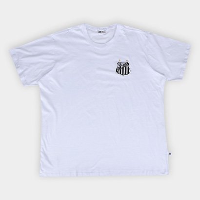 Camiseta Santos Plus Size Masculina - Masculino