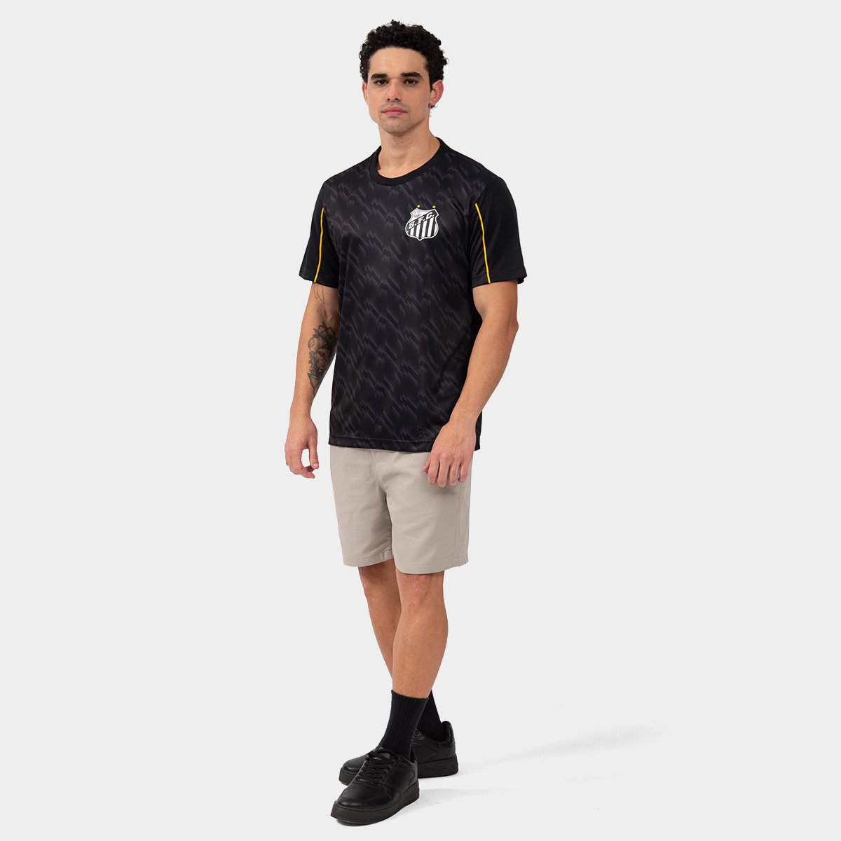 Camiseta Santos Somar Masculina - 3