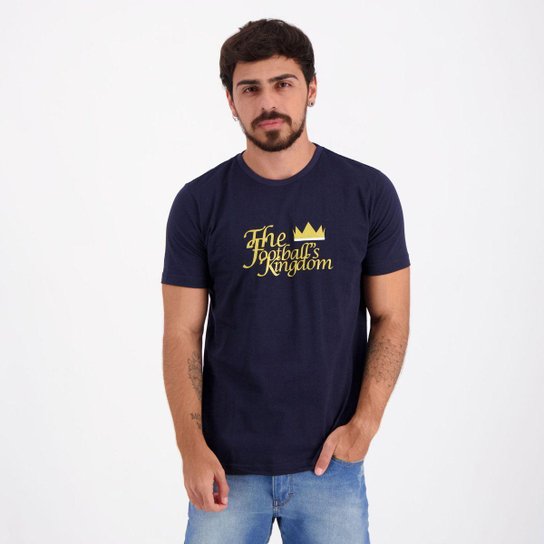 Camiseta Santos The Football's Kingdom - Azul