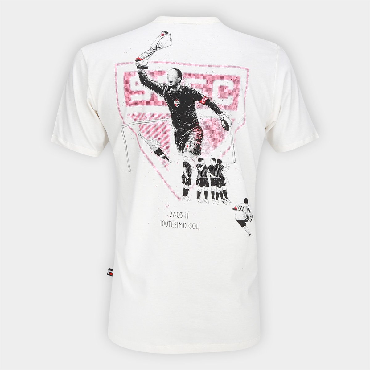 Camiseta São Paulo Classic 100 Gol Masculina - 1