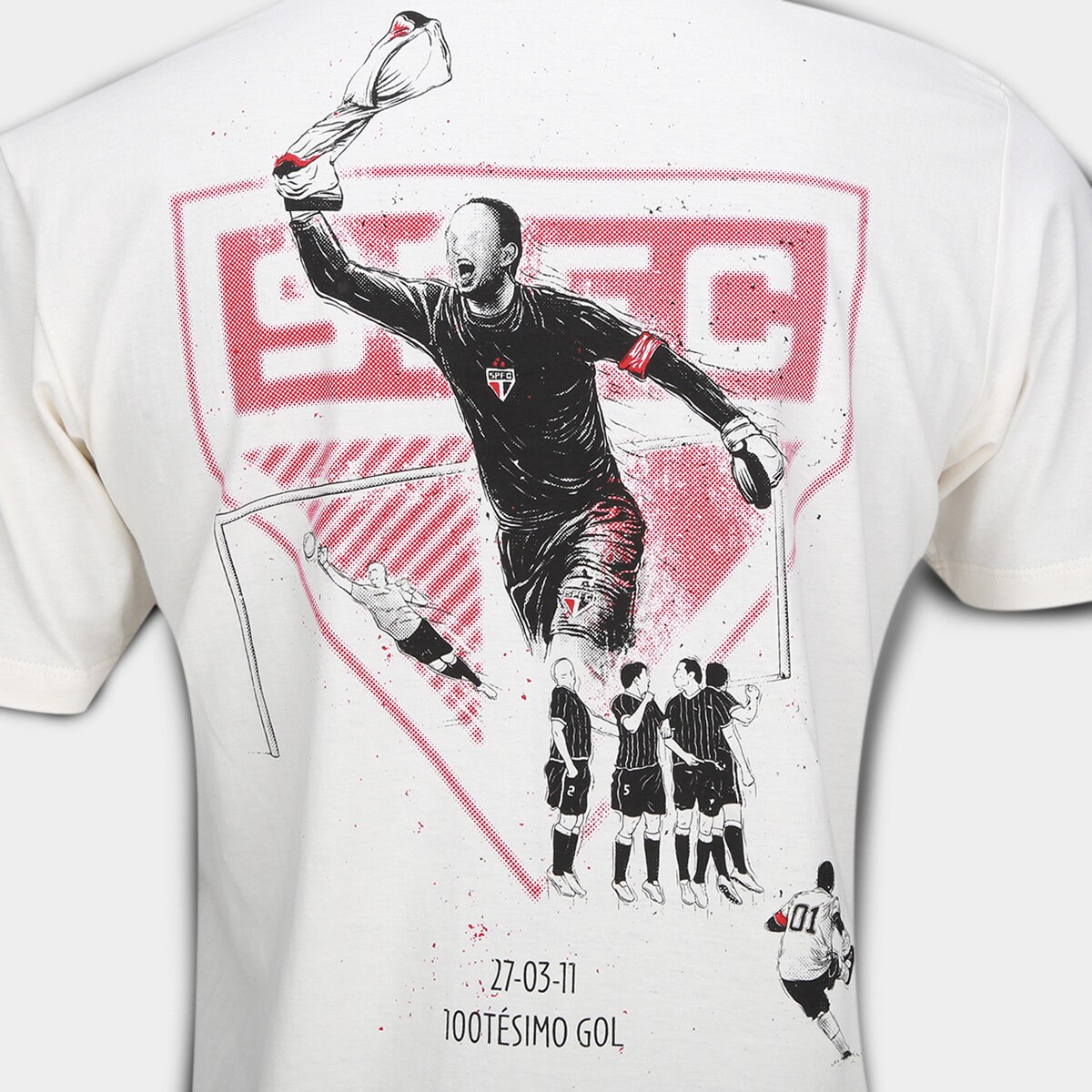 Camiseta São Paulo Classic 100 Gol Masculina - 5