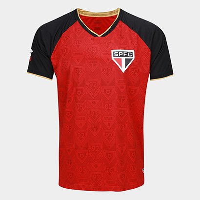 Camiseta São Paulo Esportiva Masculina - Masculino