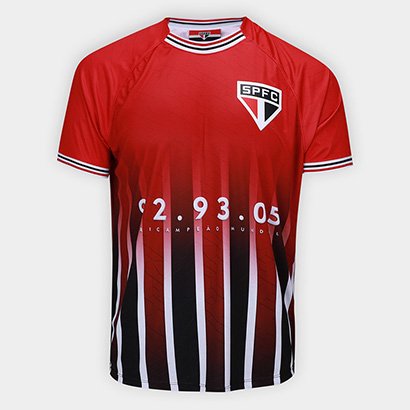 Camiseta São Paulo Esportiva Masculina - Masculino